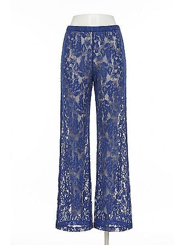 Amanda Uprichard Mariko Pants in Navy (view 1)