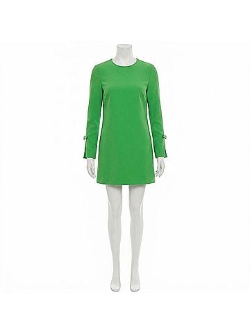 Sachin + Babi Women's Lily Bow Sleeve Shift Dress in Parrot Green (view 1)