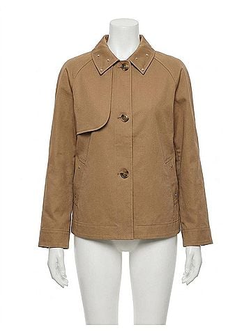 Joseph Ribkoff Short Trench Coat With Belt &amp; Rhinestones in Tigers Eye (view 1)