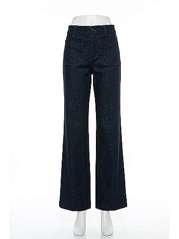 Sanctuary Marine Knit Denim Pant in Indigo Moon (view 1)