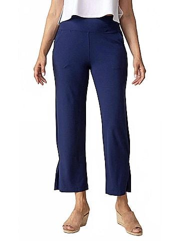 Habitat Core Travel Side Pleat Pant - Plus in Navy (view 2)
