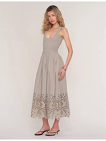 Heartloom Gemma Dress in Moss (view 2)