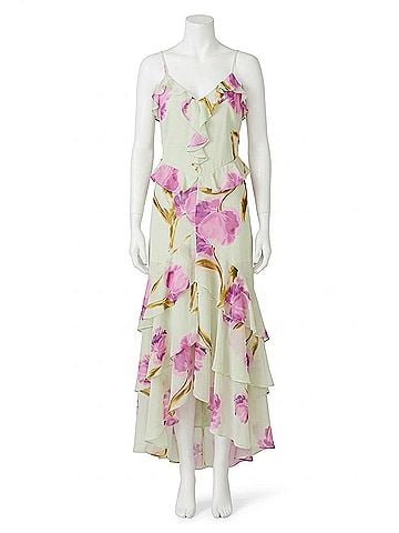 Steve Madden Ciara Floral Maxi Dress in Mint (view 1)