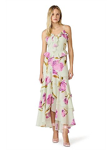 Steve Madden Ciara Floral Maxi Dress in Mint (view 2)