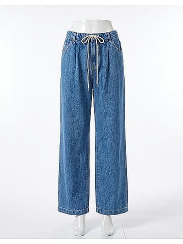 Steve Madden Minorca Pant in Medium Blue (view 1)
