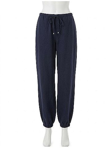 Apiece Apart Flora Balloon Pant in Midnight (view 1)