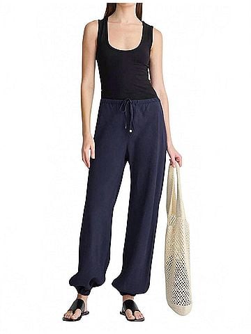 Apiece Apart Flora Balloon Pant in Midnight (view 2)