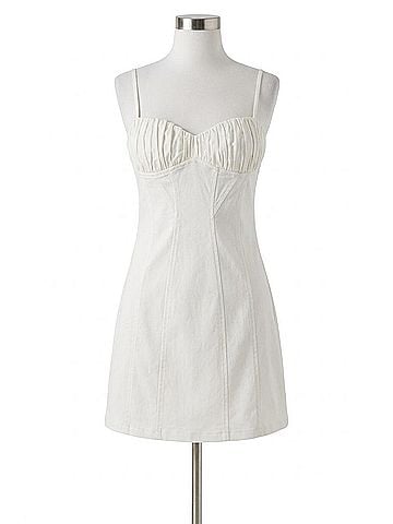 Astr Vietta Dress in Ivory (view 1)