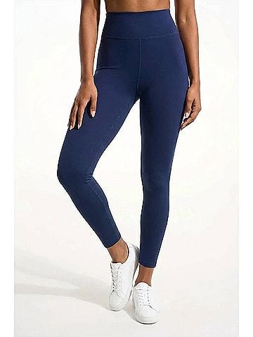 Joseph Ribkoff High-Waist Compression Leggings in Indigo (view 2)