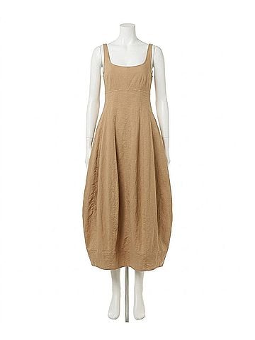 A.L.C. Nina Midi Dress in Sand Dune (view 1)