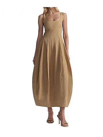 A.L.C. Nina Midi Dress in Sand Dune (view 2)