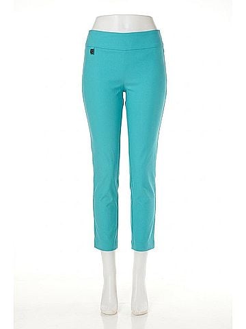 Joseph Ribkoff Classic Slim Ankle Pants in Oceanic (view 1)