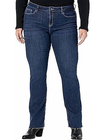 Elliott Lauren Bootcut High Rise Jeans in Denim (view 2)