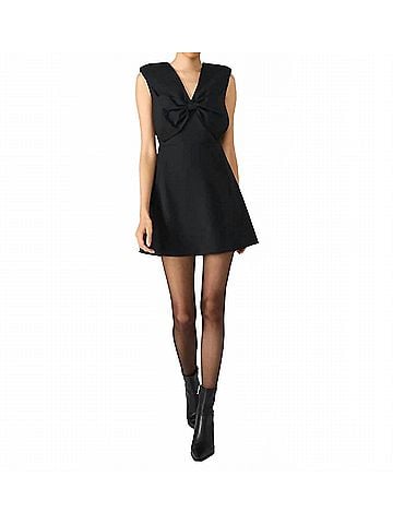 Steve Madden Ayanna Mini Dress in Black (view 2)