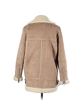 Zara Basic Zara Basic Faux Leather Jacket (view 2)
