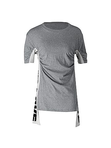 Stella McCartney Stella Mccartney 'All is Love' T- shirt in Grey Cotton (view 1)