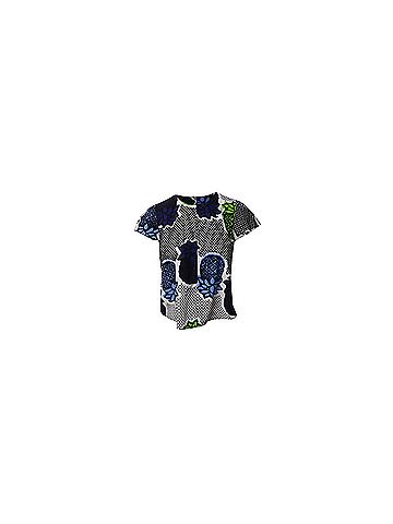 Moschino Moschino Pineapple Print Top in Multicolor Cotton (view 1)