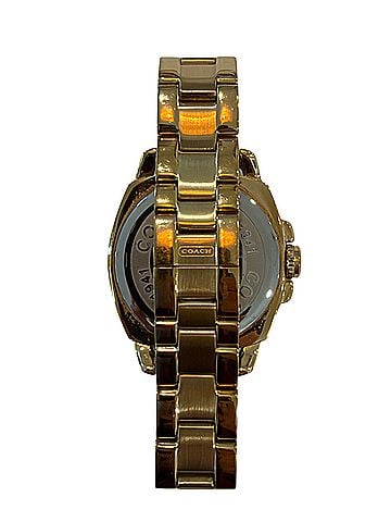 Coach Logo Pattern Dial Watch (view 2)
