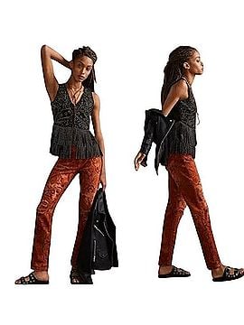 Pilcro Slim Boyfriend Crop Casual Pants (view 1)