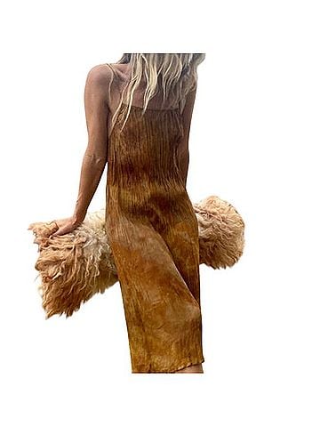 Suenos De Luna Crinkle Casual Dress (view 2)