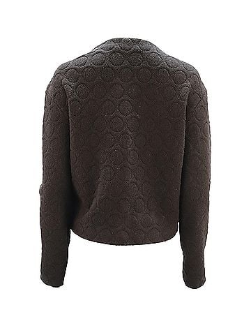 Marc Jacobs Marc Jacobs Collarless Jacket in Black Wool (view 2)