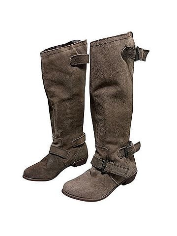 Naughty Monkey Tall Moto Boots Boots (view 2)