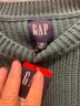 Gap Green Pullover Sweater Size XS - photo 4