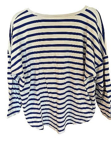 Vineyard Vines Drop Shoulder Striped Tee Long Sleeve T-Shirt (view 2)