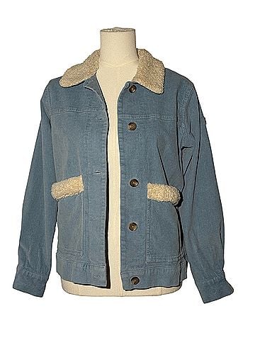 Roxy Barn Trucker Corduroy Coat (view 1)