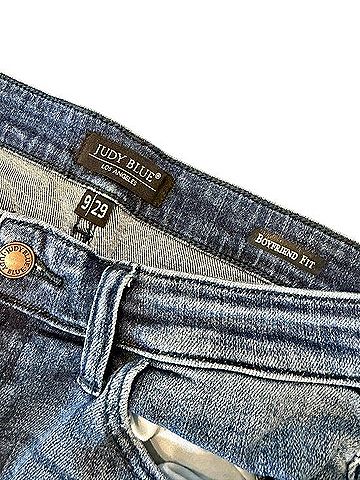 Judy Blue Distressed Boyfriend Jeans Jeans (view 2)