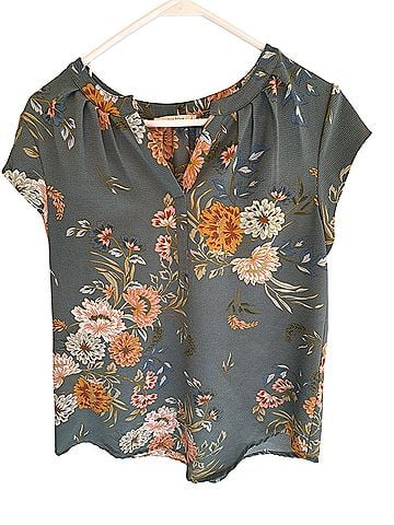 Fun2Fun Short Sleeve Blouse (view 1)