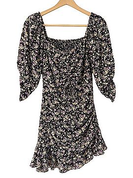 Astr Sweetheart Cutout Floral Mini Dress Cocktail Dress (view 1)