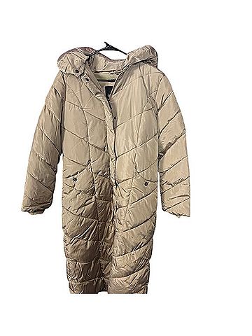 Steve Madden Long Hooded Puffer Coat Coat (view 2)