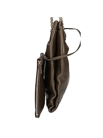 Yves Saint Laurent Yves Saint Laurent SAINT LAURENT PARIS 781666 JAMIE 4.3 Lambskin Drawstring Chain Shoulder Bag, Khaki with Gold Hardware, Women's (view 2)