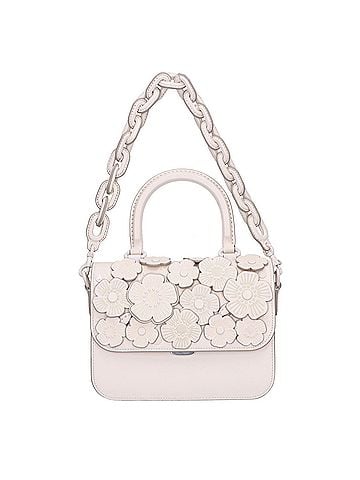 Coach COACH Coach Glovetanned Leather Tea Rose Rogue Top Handle Bag Handbag Light Beige Women's (view 1)