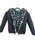 Save the Duck Animal Print Black Gray Jacket Size 4 - photo 1