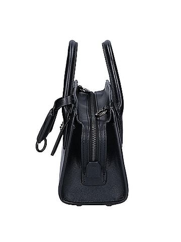 Coach COACH CO974 Andrea Mini Carryall 2-Way Handbag, Black, Women's (view 2)