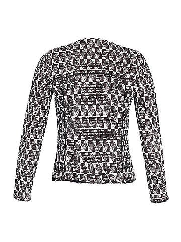 IRO Iro Kamber Tweed Jacket in Black and White Cotton (view 1)