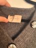 Christopher Kane Gray Wool Pullover Sweater Size M - photo 5