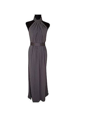 White by Vera Wang Chiffon convertible halter gown Cocktail Dress (view 1)