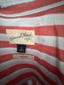 Universal Thread 100% Cotton Stripes Red White Button-Down Shirt Size M - photo 3