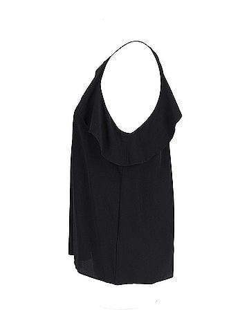 Zimmermann Zimmermann Ruffled Blouse in Black Silk (view 2)