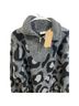 RD Style Leopard Print Gray Black Wool Pullover Sweater Size M - photo 2