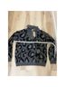 RD Style Leopard Print Gray Black Wool Pullover Sweater Size M - photo 8