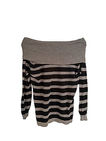 August Silk Pullover Sweater (view 2)
