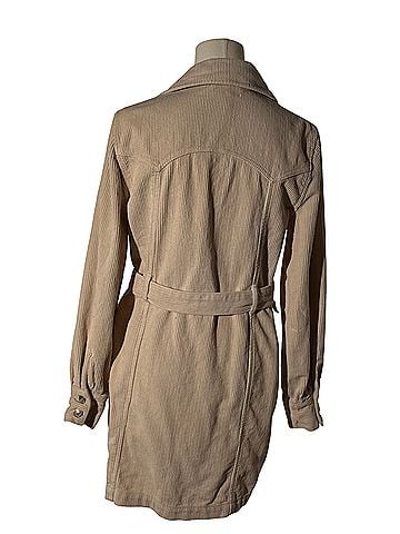 Topshop Corduroy Belted Utility Winter Casual Dress (view 2)