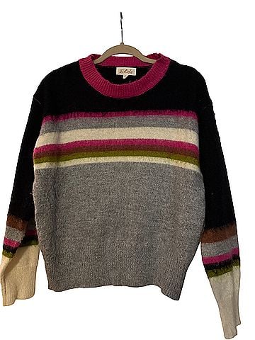 Listicle Pullover Sweater (view 1)