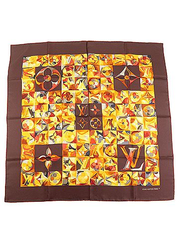 Louis Vuitton Carré Silk Multicolour Silk Scarve &amp; Shawl Accessory (view 1)