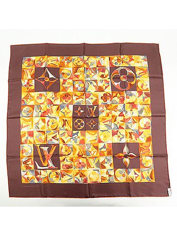 Louis Vuitton Carré Silk Multicolour Silk Scarve &amp; Shawl Accessory (view 2)