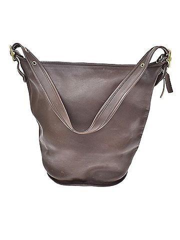 Coach Shoulder Leather Brown Leather Handbag (view 1)